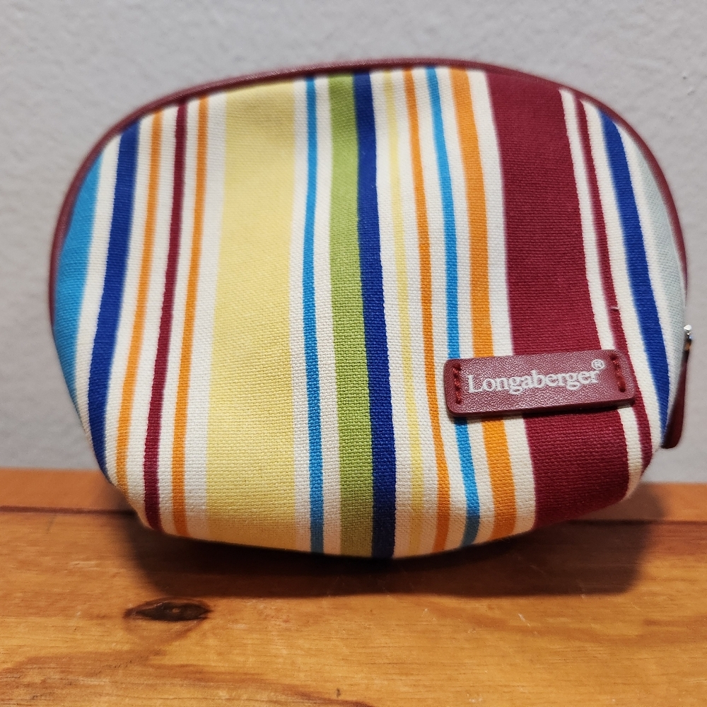 Longaberger cosmetic bag